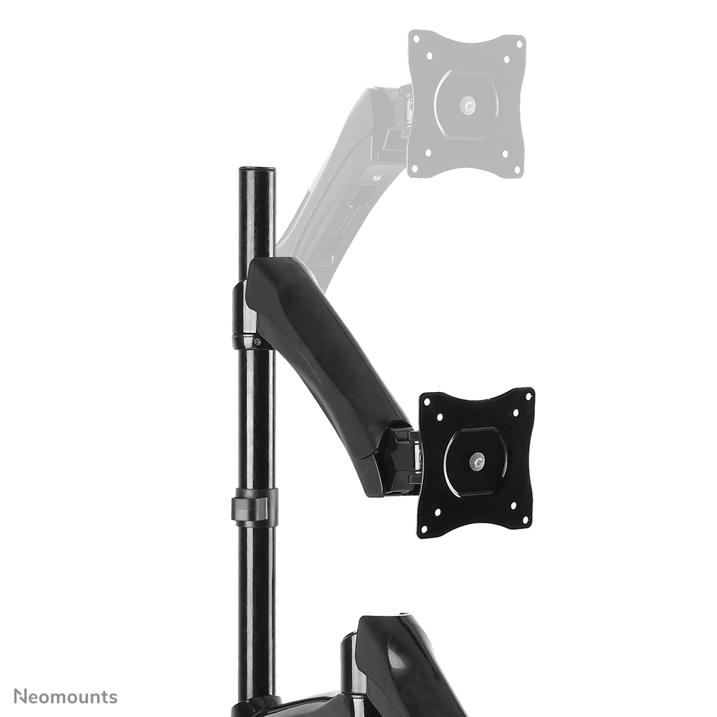 Neomounts FPMA-D500KEYB Sit-stand workstation desk 10-27" - gas spring